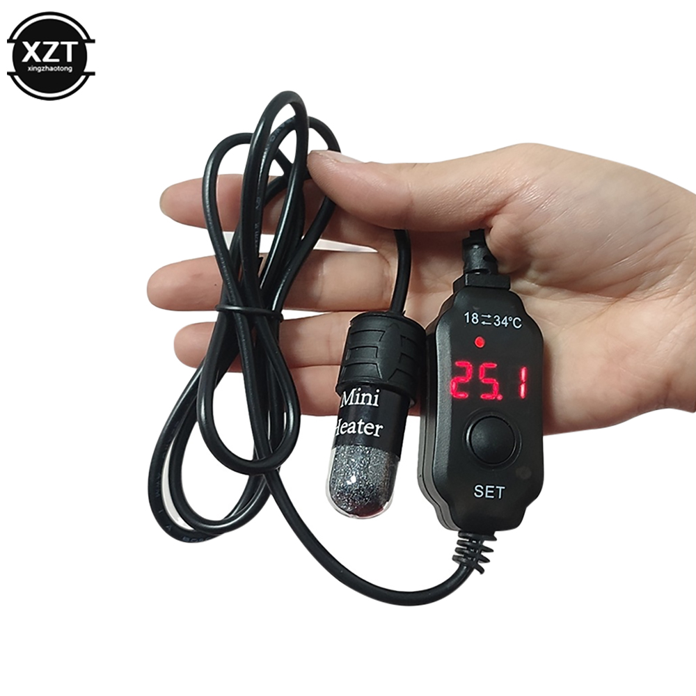 Fish Tank Heater - Mini USB ładowanie akwarium pręt grzejny