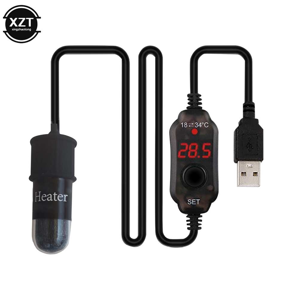 Mini USB ładowanie akwarium pr – Fish Tank Heater recenzja i cena