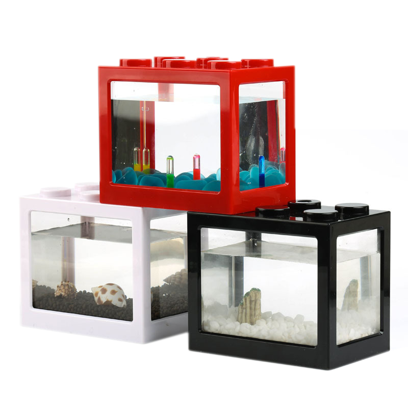 7-kolorowy mini akwarium dla r – Aquarium Fish Betta recenzja i cena