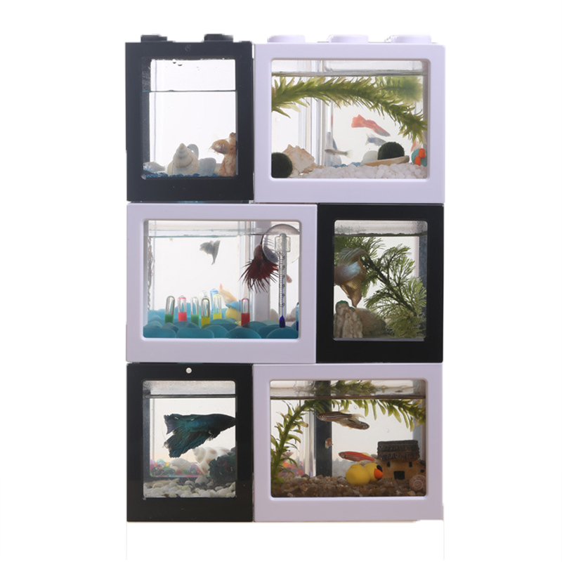 7-kolorowy mini akwarium dla r – Aquarium Fish Betta recenzja i cena