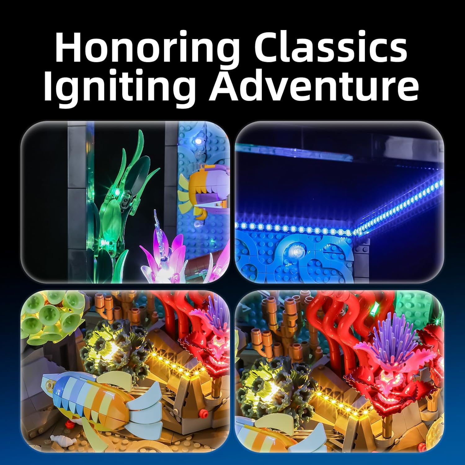 Lampa LED Hprosper do Lego 103 – Aquarium Light recenzja i cena