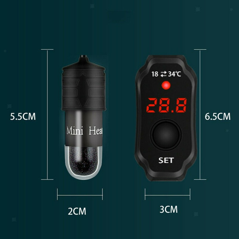 Mini akwarium podgrzewacz USB  – Fish Tank Heater recenzja i cena