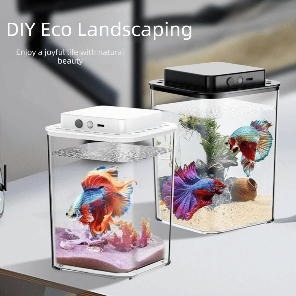Przezroczysty akwarium dla ryb – Betta Fish Tank recenzja i cena
