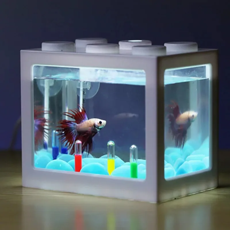 1L USB LED Desktop Mini Aquari – Aquarium Fish Betta recenzja i cena