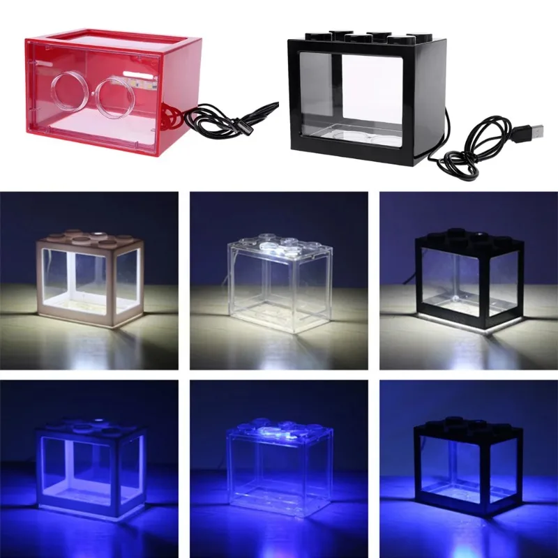 1L USB LED Desktop Mini Aquari – Aquarium Fish Betta recenzja i cena