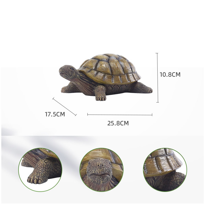 Śliczny Dekoracyjny Żółw Żółw  – Fish Aquarium Home recenzja i cena